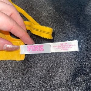 PINK VS Yellow Bra